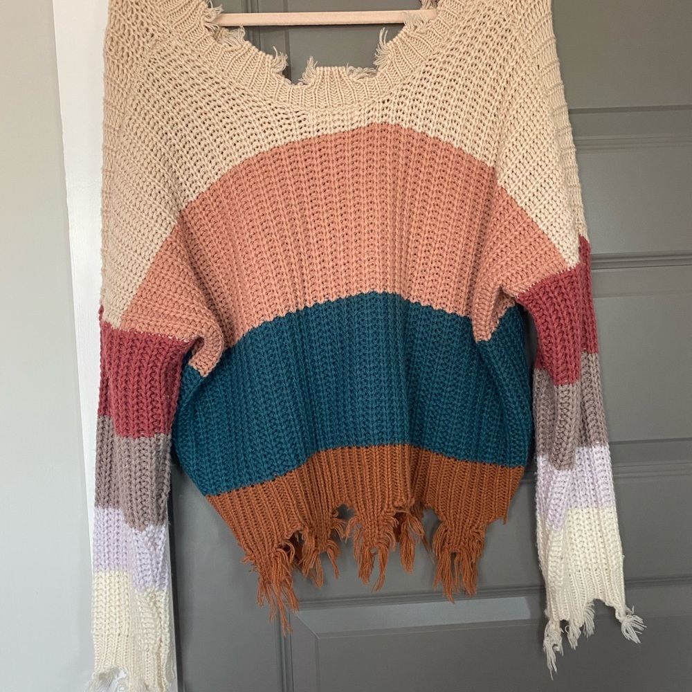 cropped sweater - Picture 3 of 4